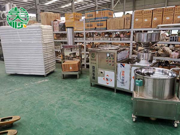 广西贵港豆制品设备发货现场